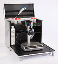 Polarograph TEA 4000 together with the Field Case